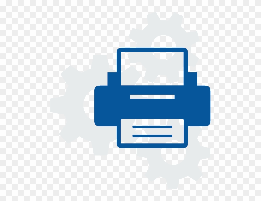 Manage Print Services Clipart