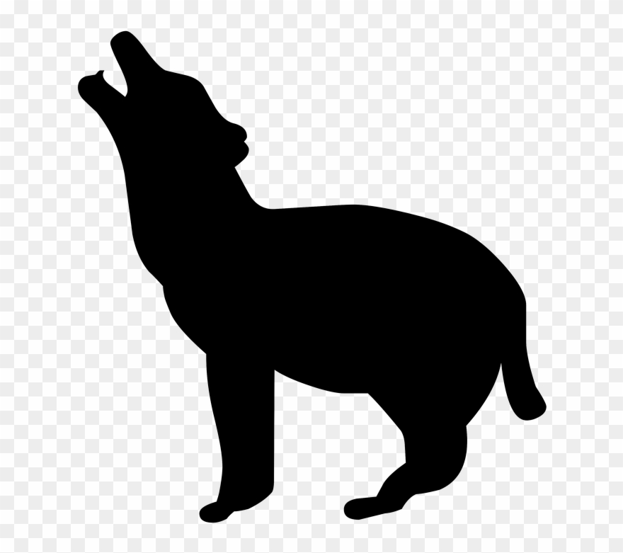 Wolf Silhouette 9, Buy Clip Art - Scotty Dog Silhouette - Png Download