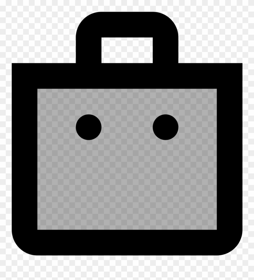 A Shopping Bag Is A Rectangle Like Container That Has - Picture Frame Clipart