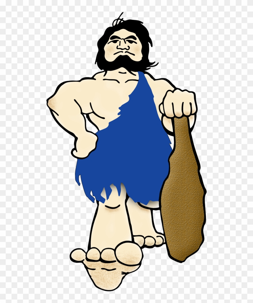 Cave Man - Grants Pass Caveman Clipart