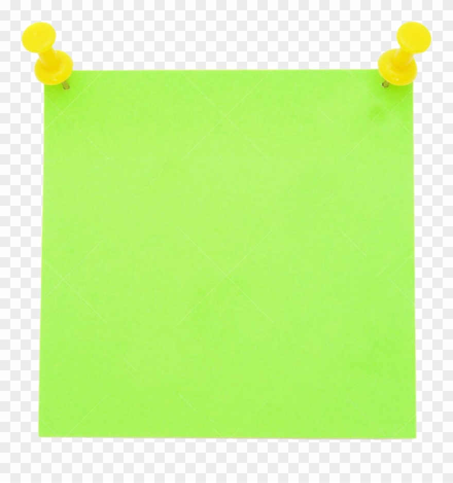 Post Postit Post-it Green Paper Office Business - Post-it Note Clipart