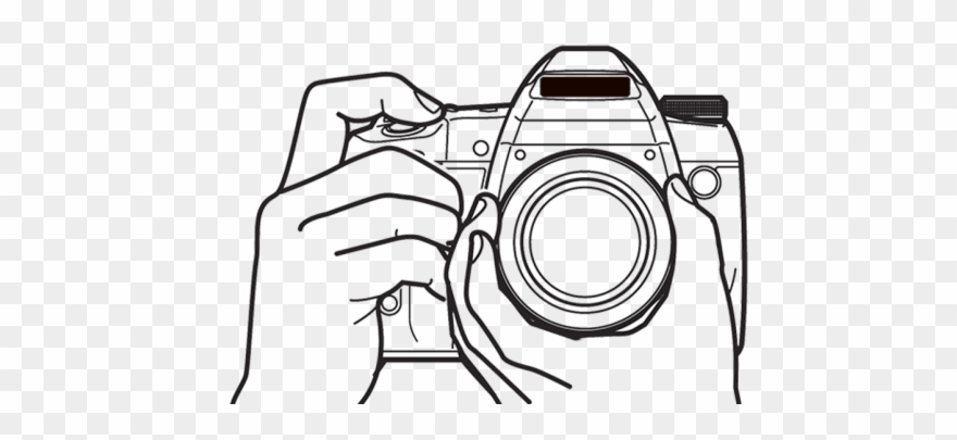 Line Art Camera Png Clipart