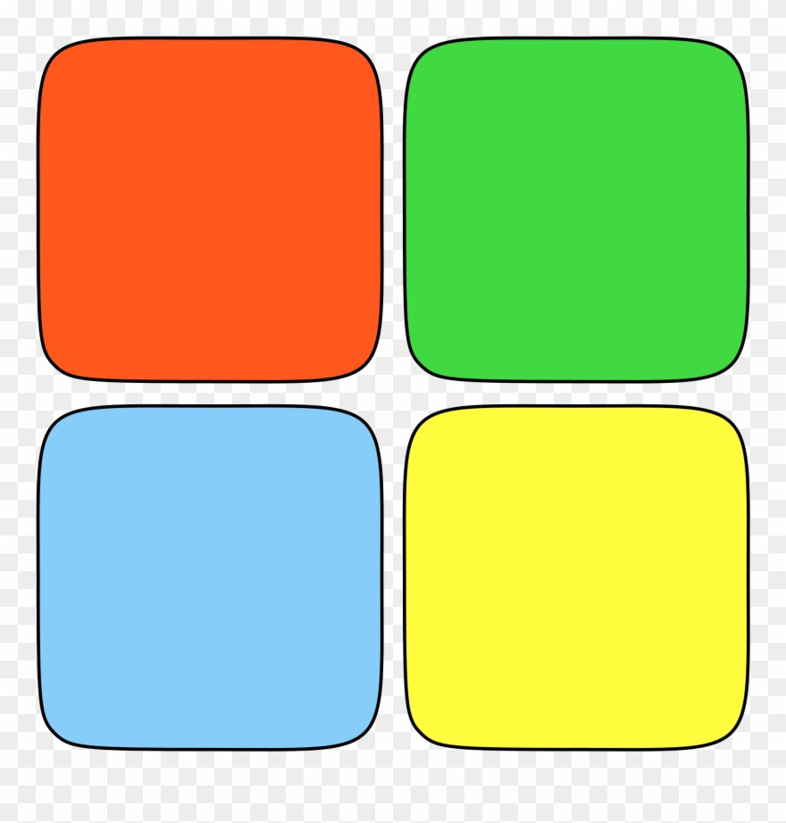 Own Windows Logo Wikipedia - Four Colored Squares Logo Clipart
