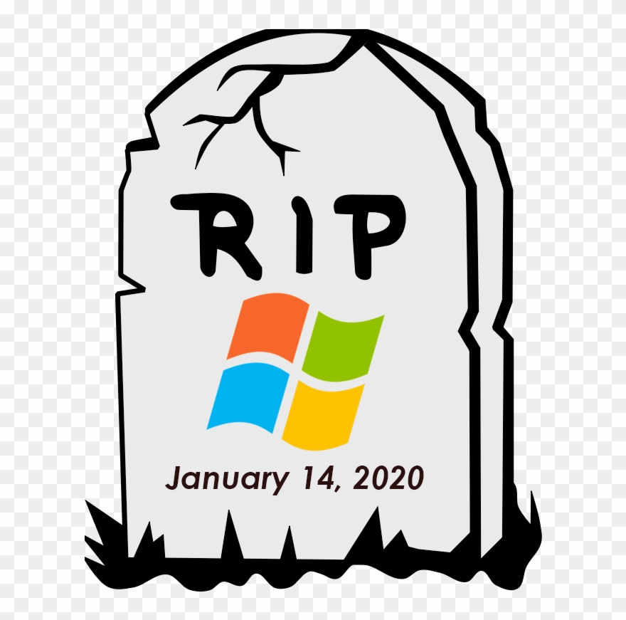 Just Four Short Years Ago Microsoft Retired Its Extremely - Rest In Peace Transparent Clipart