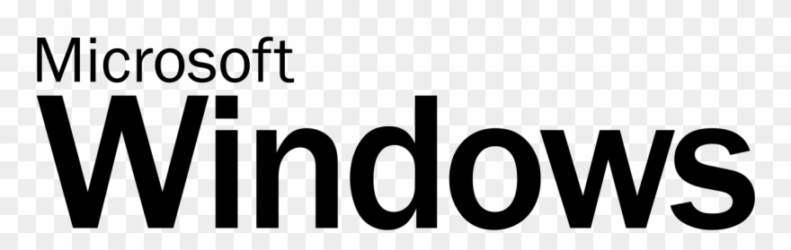 Microsoft Windows Wordmark With Microsoft - Microsoft Windows Xp Professional Recovery Dvd Clipart