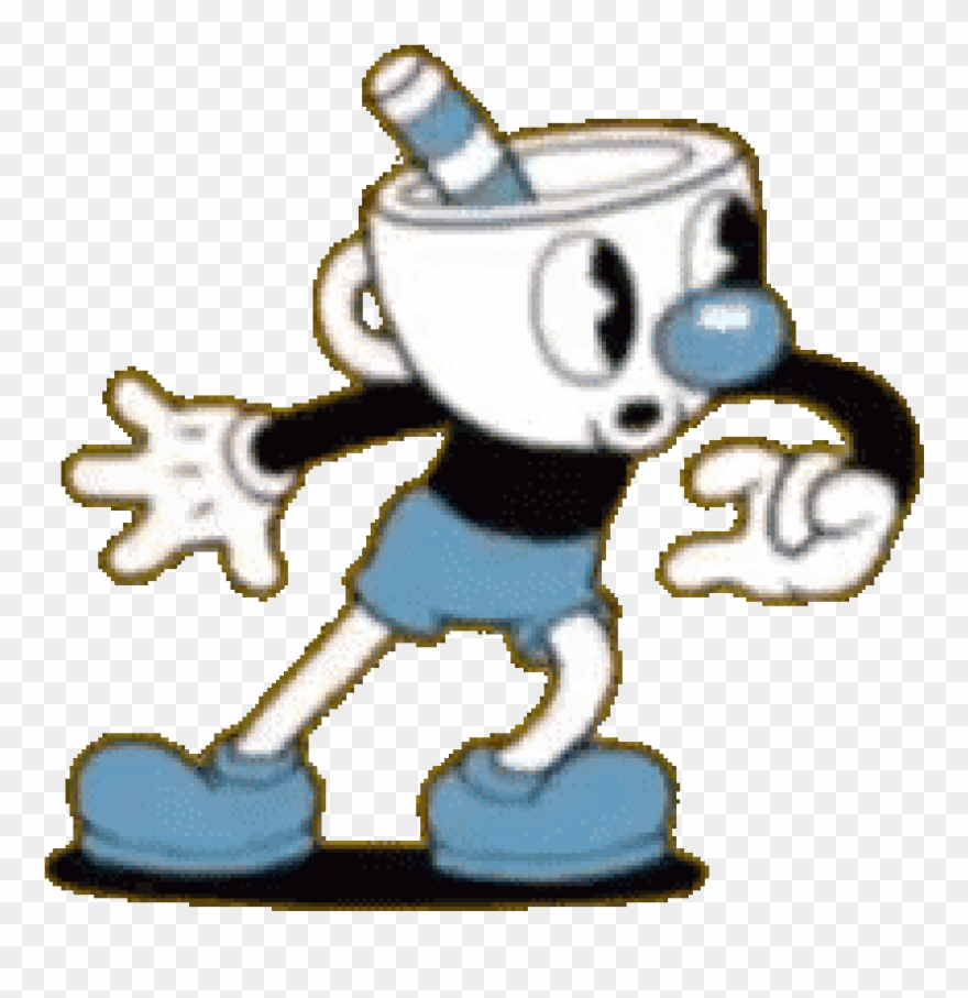Image Mugmanlooking Gif Cuphead Wiki Fandom Powered Cuphead And