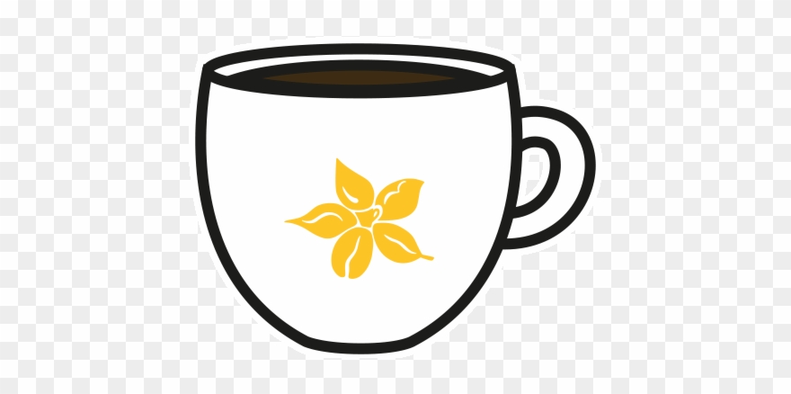 Good Morning Mug Sticker By Coffee Island Cyprus - Coffee Island Clipart