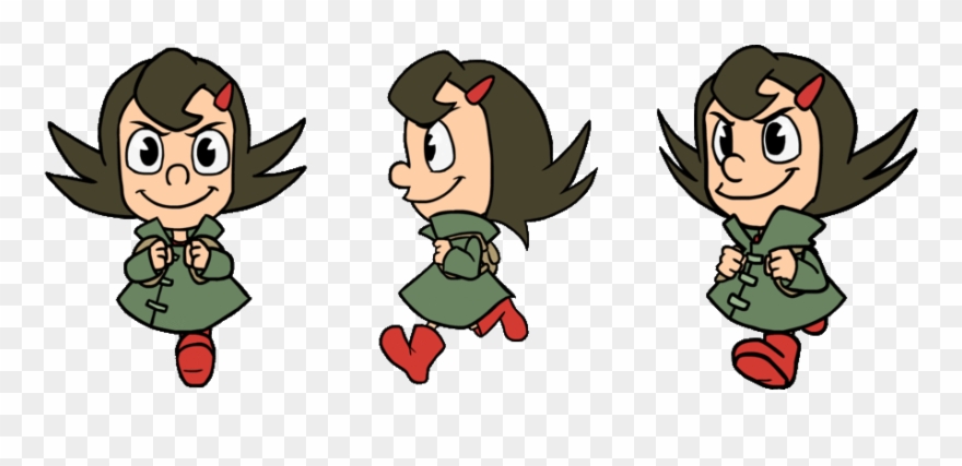 Walk Cycle Clipart Walk Cycle Animated Film Clip Art - Girl Cartoon Animation Cycle - Png Download