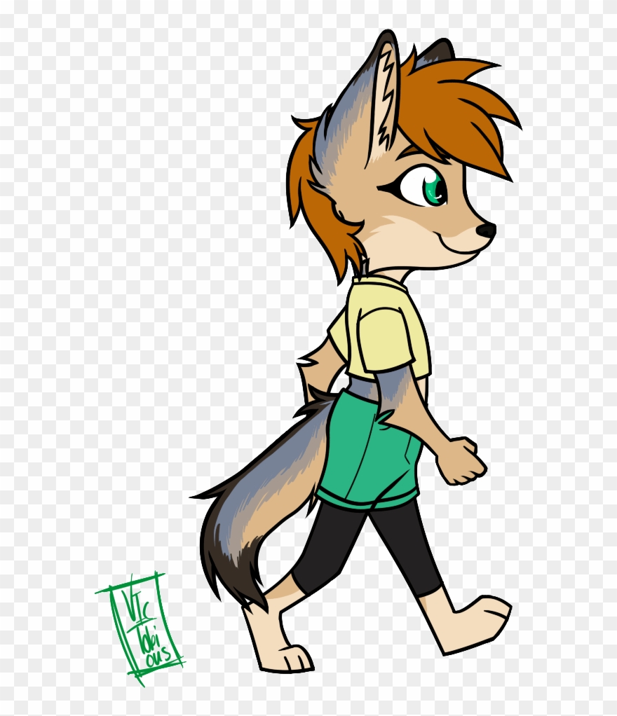 Artemis Walk Cycle - Cartoon Clipart