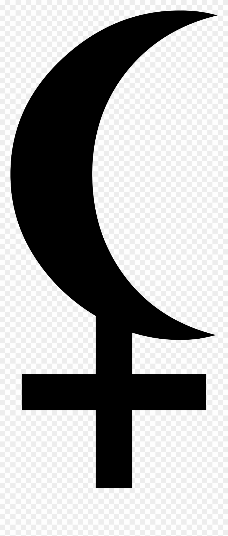 Plus Symbol 29, Buy Clip Art - Lilith Symbol - Png Download