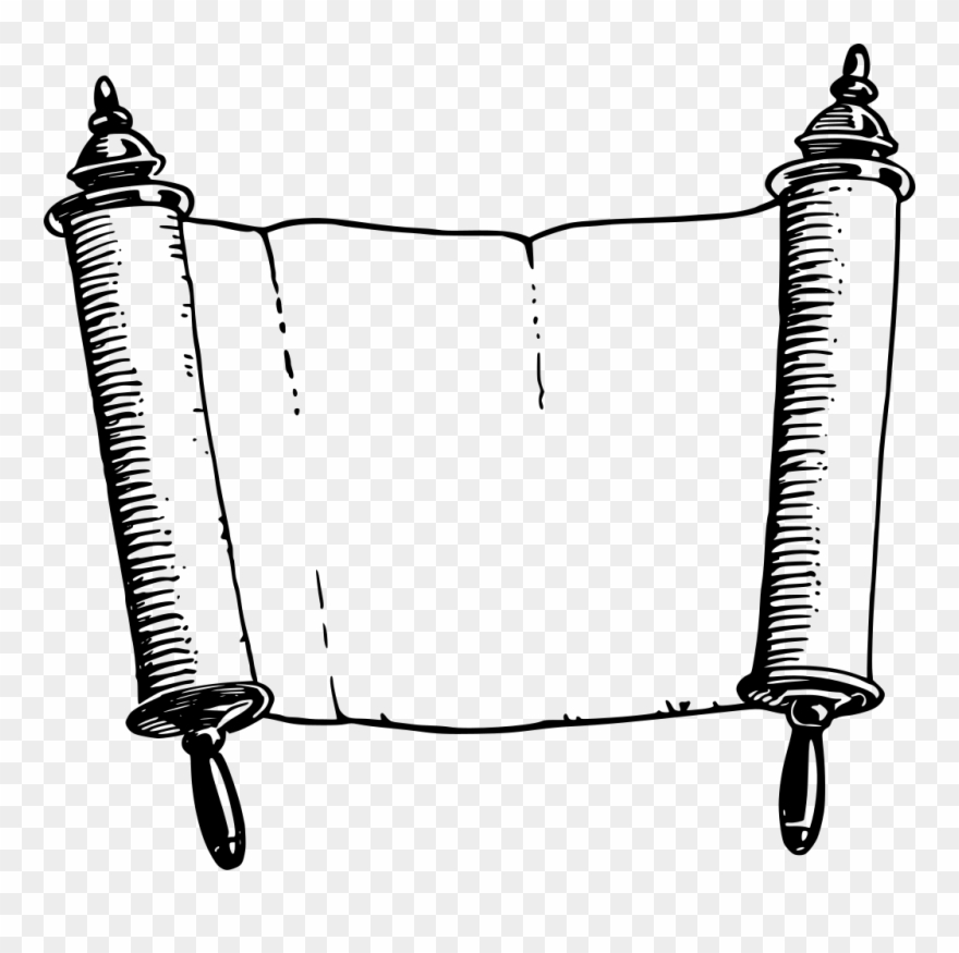 Scroll 2 - American Feminist Literary Canon Clipart