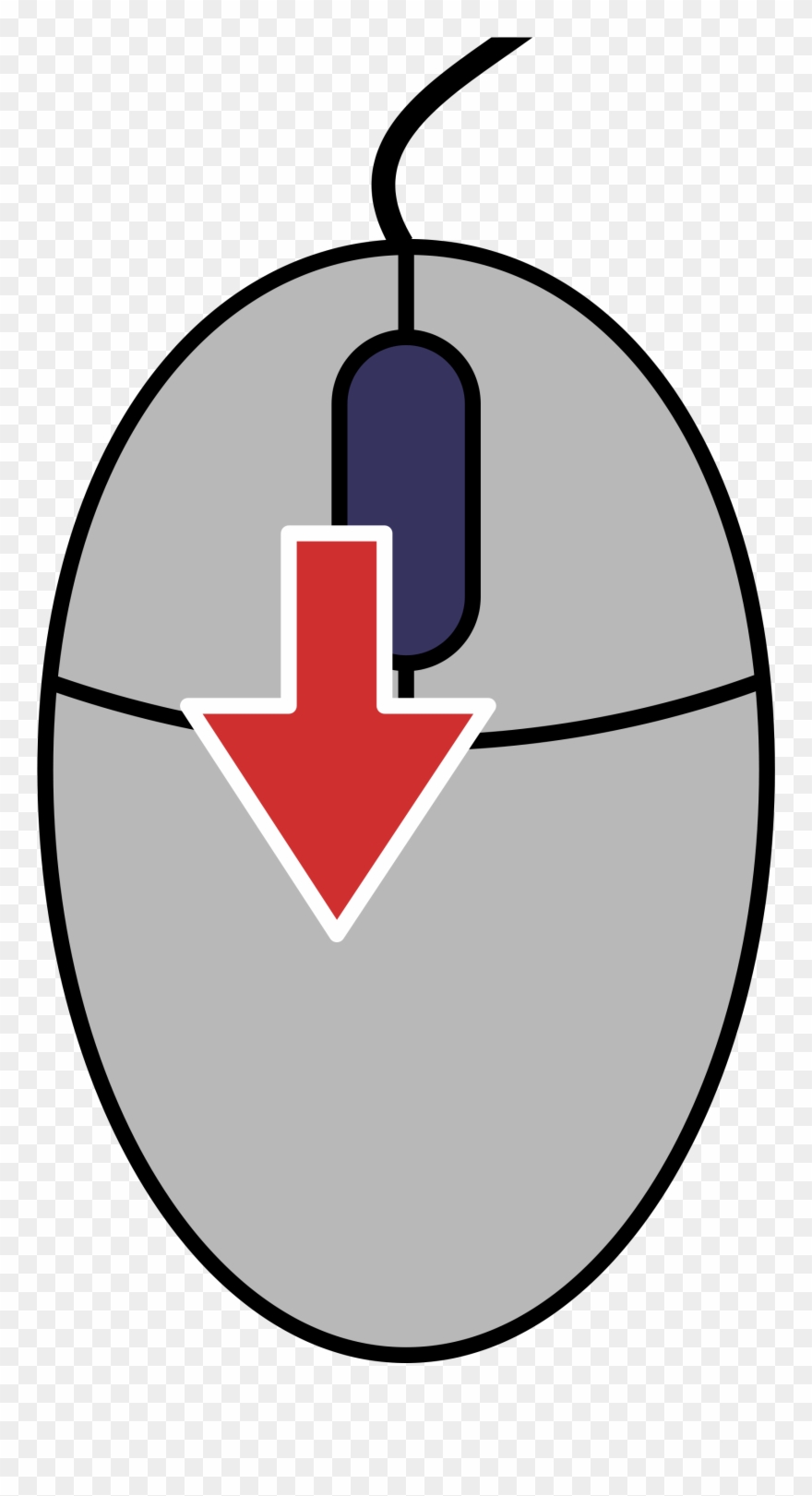 Open - Mouse Wheel Scroll Up Clipart