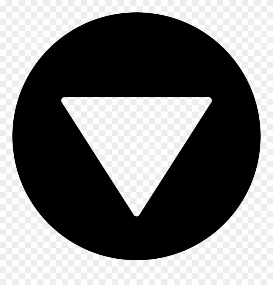 Scroll Down Arrow Comments - Email Social Media Icon Clipart