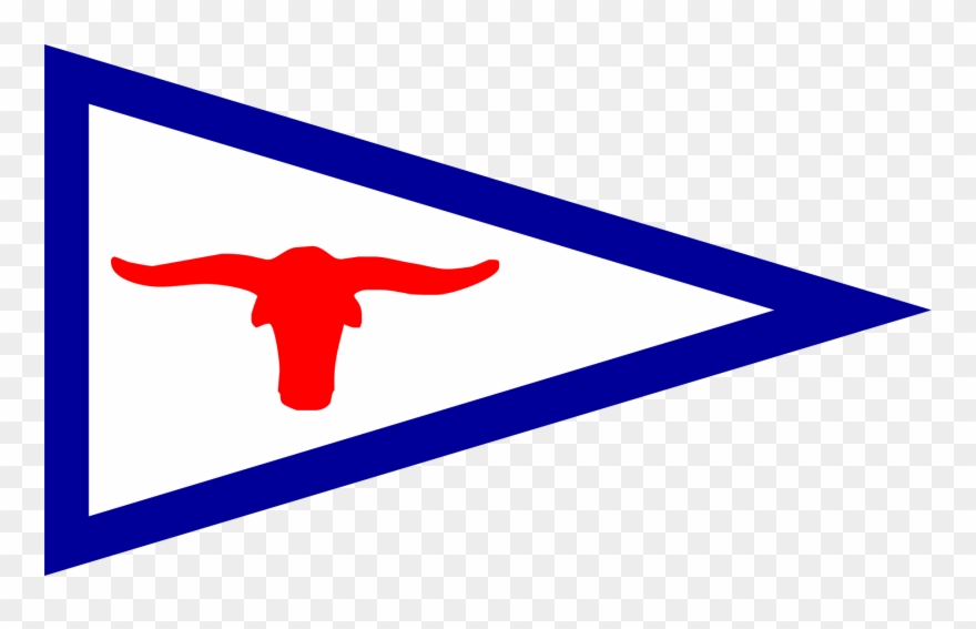 Burgee Of Fort Worth Boat Club - Fort Worth Boat Club Burgee Clipart