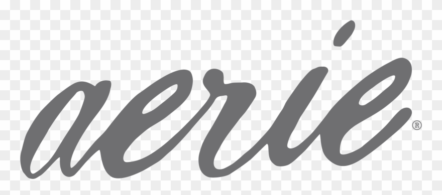 #aeriereal Pop-up Tour - American Eagle Aerie Logo Clipart