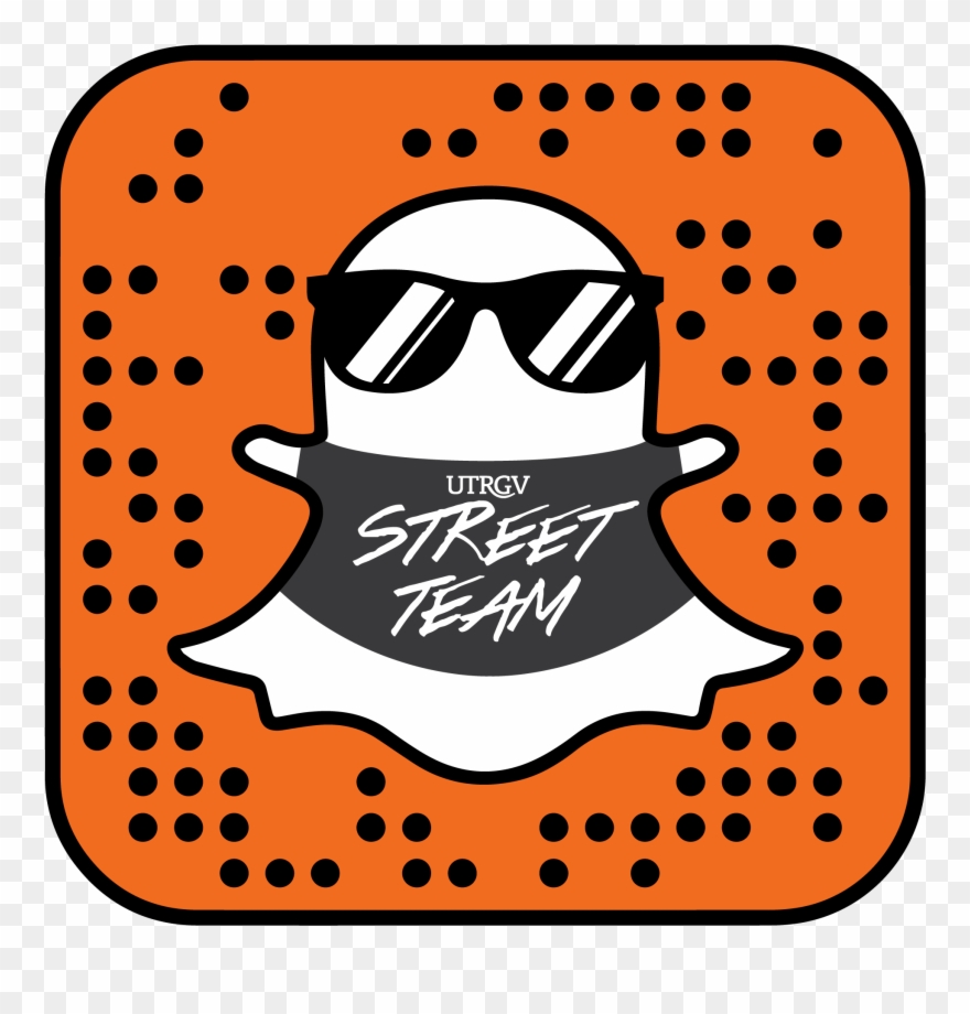 Meet The Utrgv Street Team - Pink Snapchat Clipart
