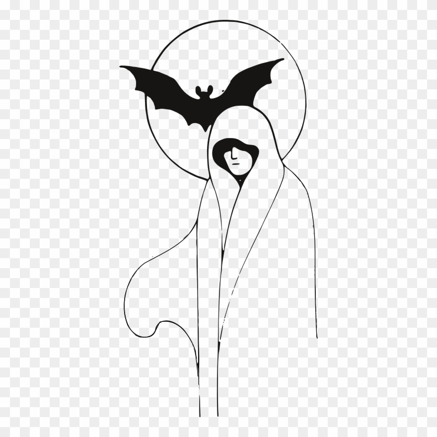 Ghost Clipart White Lady Ghost - White Lady Ghost Drawing - Png Download