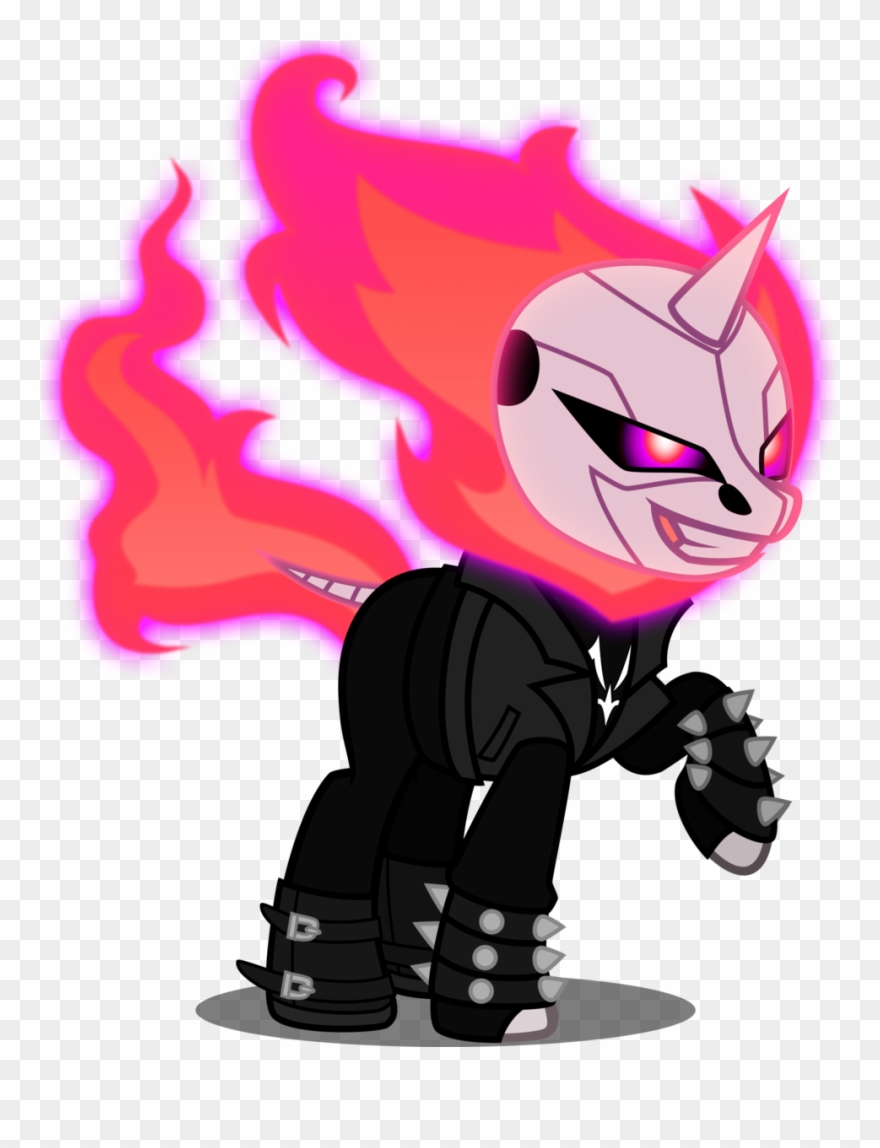 My Little Pony Ghost Rider Clipart