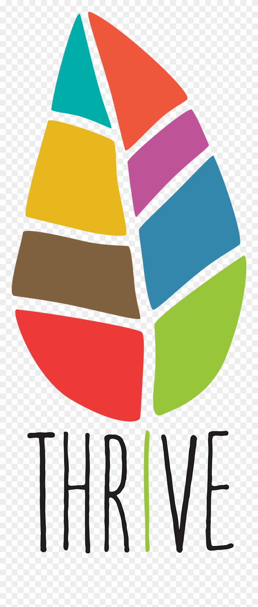 Thrive Leaf Graphic - Wfu Thrive Clipart