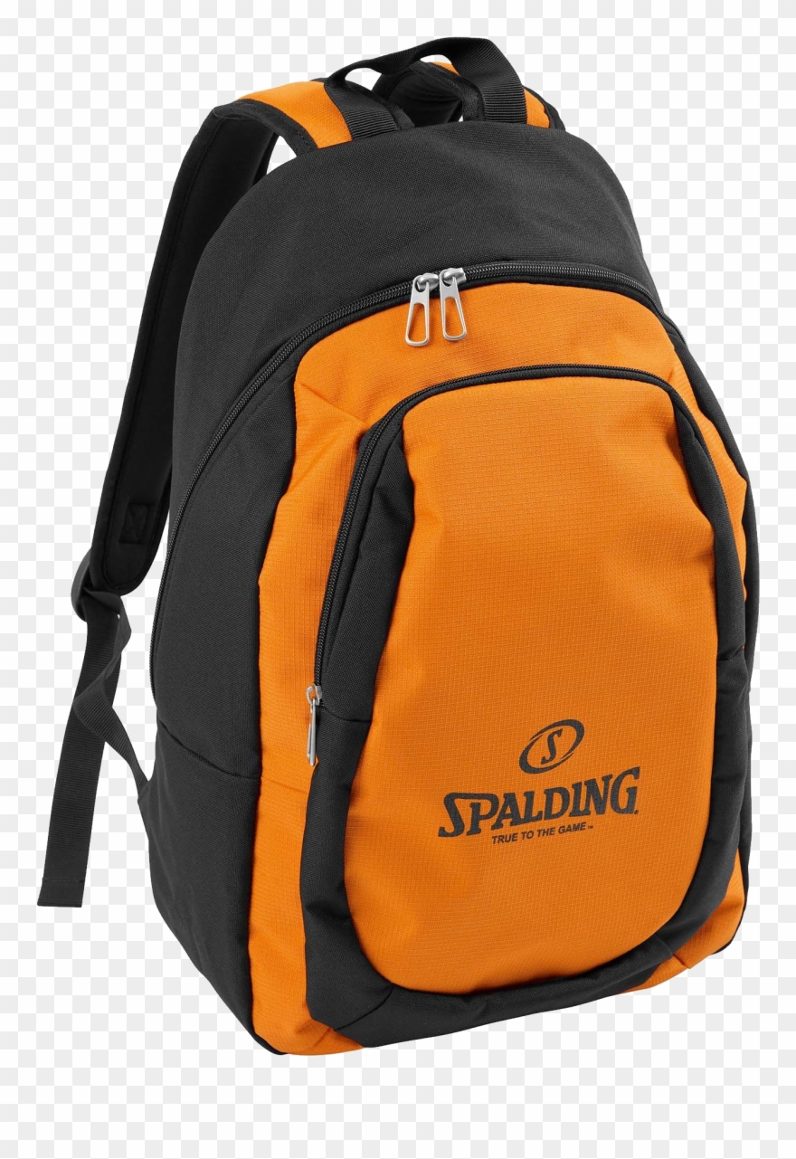 Backpack Clipart Yellow Backpack - Spalding Bag - Png Download