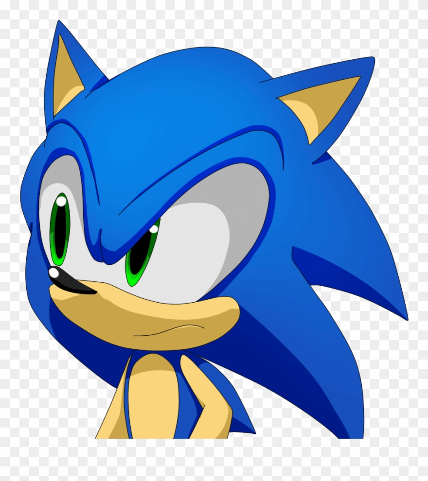 Sonic Hedgehog Running Quick Moving Fast Blue N O D - Sonic Png Gif Clipart