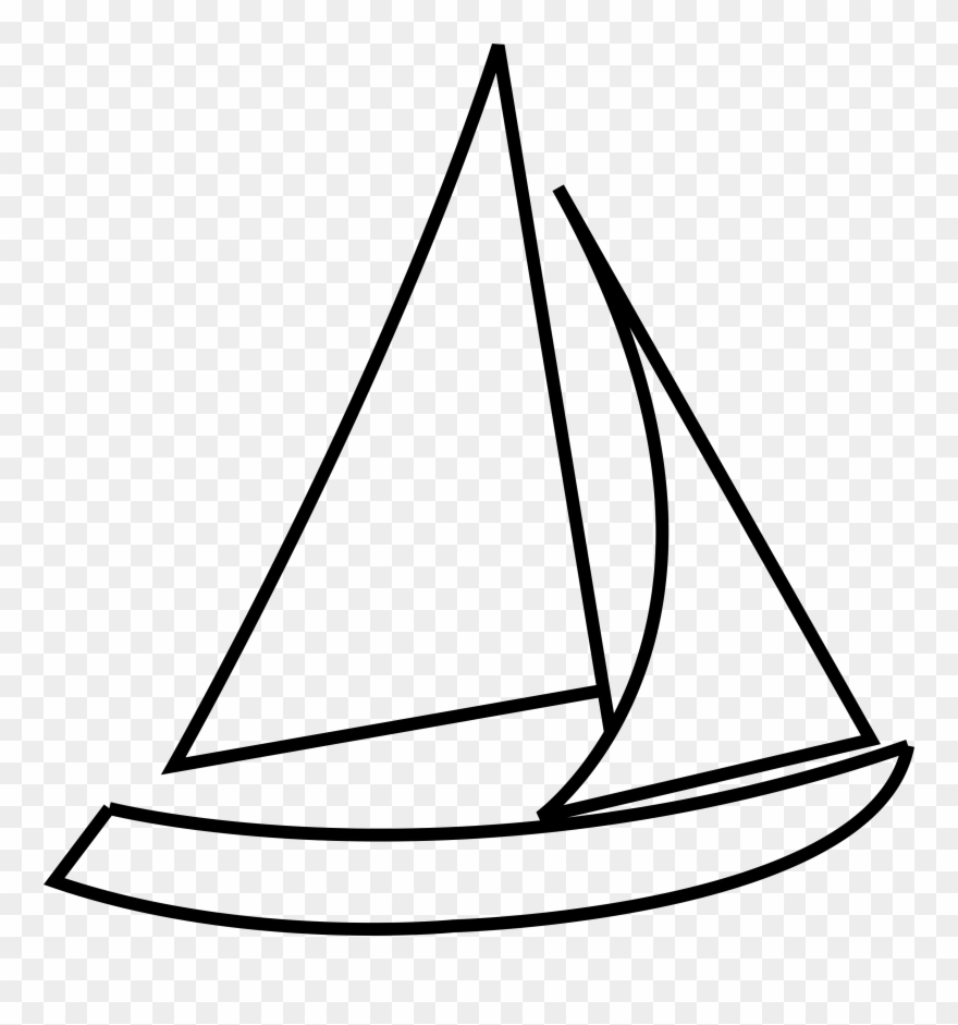 Blick Ins Blaue - Line Art Clipart