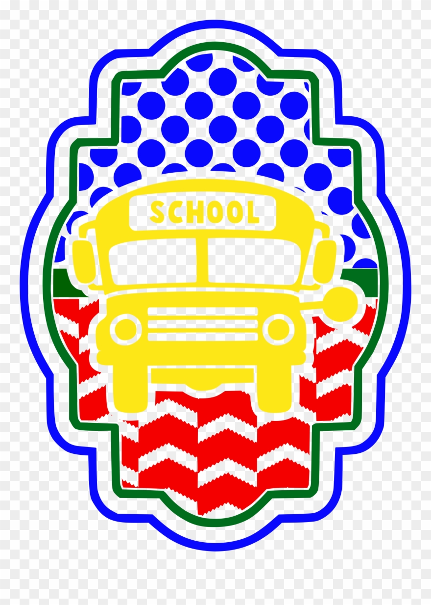 School Bus Pattern - Clip Art - Png Download