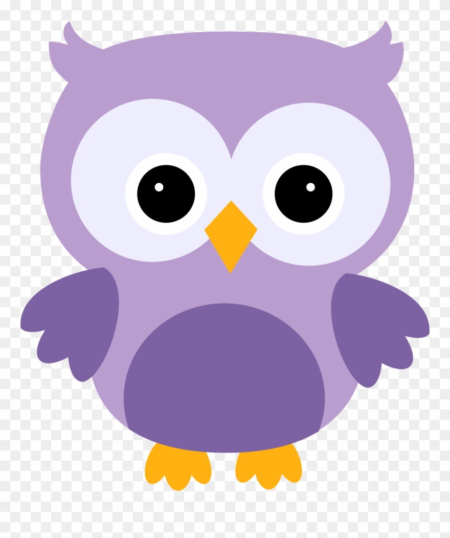 Owl - Buhos Para Baby Shower Clipart