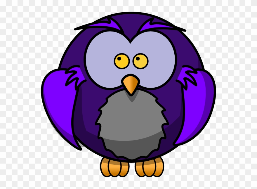 Cartoon Owl Shower Curtain Clipart