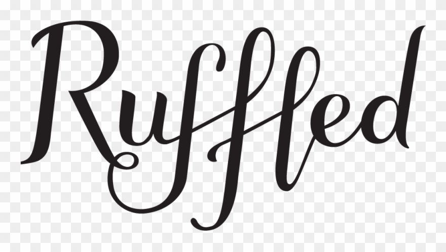 Intimate Mountain Wedding At Glacier National Park - Ruffled Logo Clipart