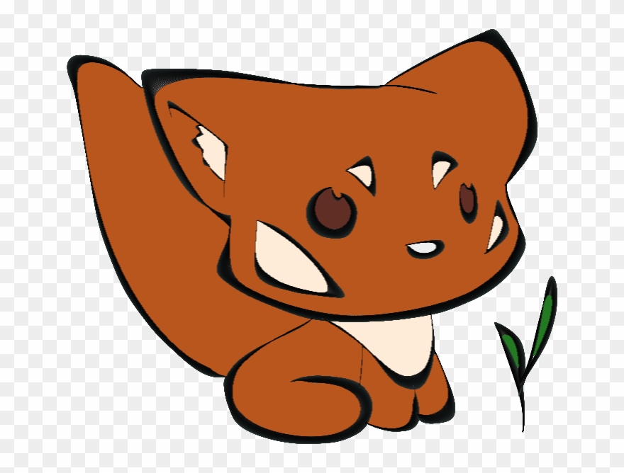 How To Draw A Chibi Panda - Easy Red Panda Drawing Clipart