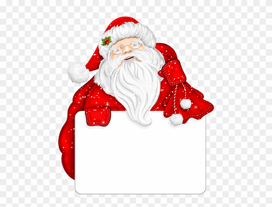 Gifs Im Genes Variadas Svg - Santa Claus Banner Png Clipart