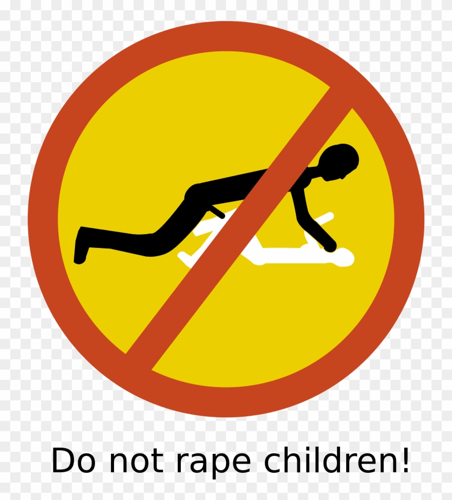 File - Donotrapechildren - Svg - Do Men Rape Clipart