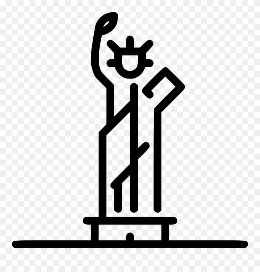 Png File - Statue Of Liberty Clipart
