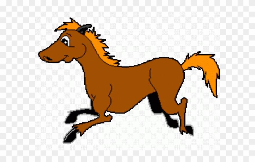 Horse Clipart Animated - Animated Clip Art Horse - Png Download