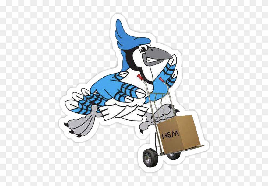 By Hopkins, For Hopkins - Cartoon Blue Jay Clipart