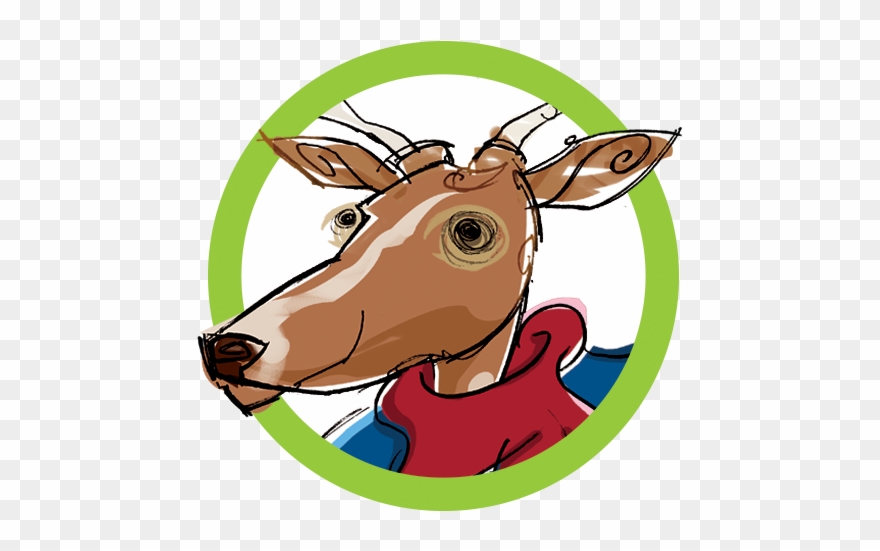 Viande À Fondue Wapiti - Reindeer Clipart