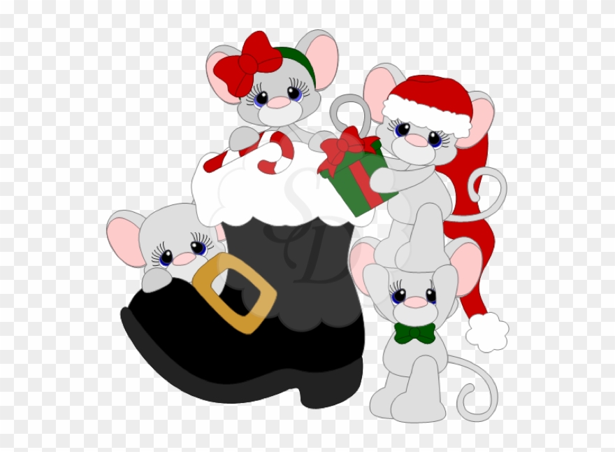 Mouse In Boots - Foundation Piecing Clipart
