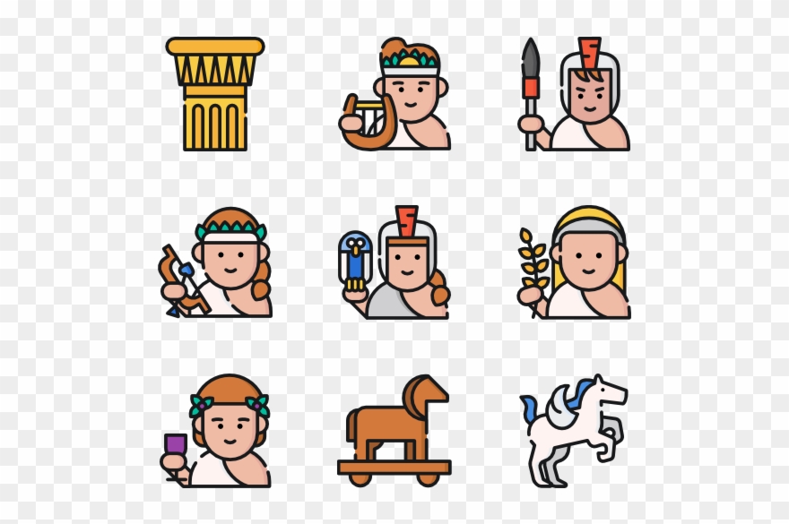 Greek Mythology - Hotel Clipart