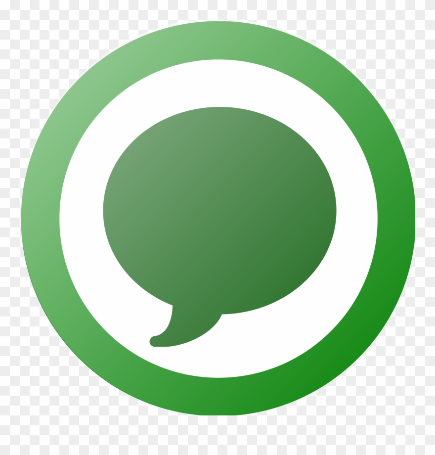 Eko Comment - Green Comment Png Clipart