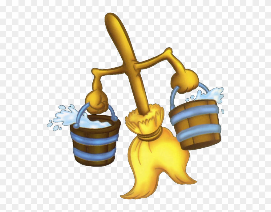 Beauty Clipart - Mop Cartoon Disney - Png Download