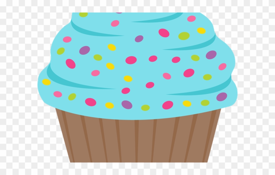 Cupcake Clipart Candyland - Cute Cupcake Clipart Free - Png Download