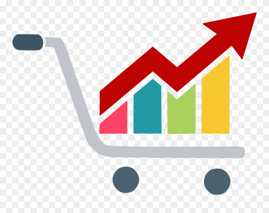 Success Transparent Profit - Online Market Logo Design Clipart