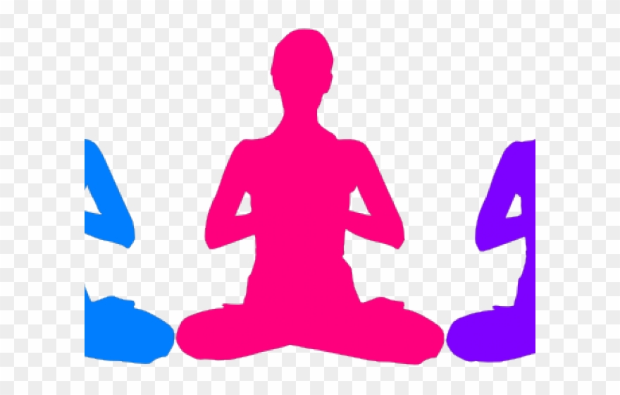 Person Meditating With Transparent Background Clipart
