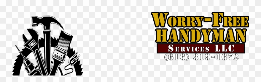 Worry Free Handyman Service, Llc - Handy Man Clip Art Free - Png Download