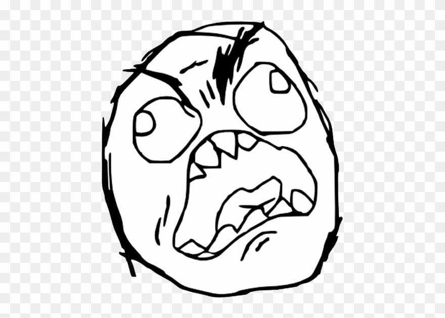 Ugly Memes Line Drawings Yahoo Image Search Results - Angry Troll Face Meme Clipart