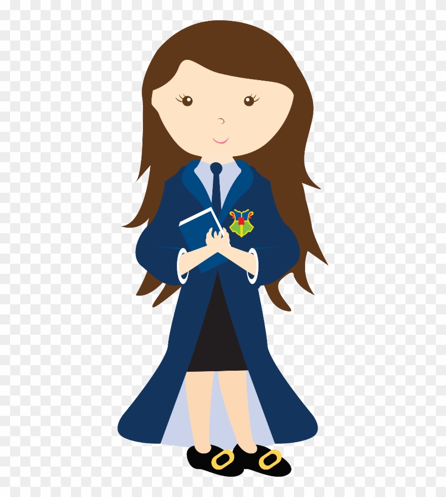 Harry Potter Minus Monsters Magician - Harry Potter Girl Clipart - Png Download