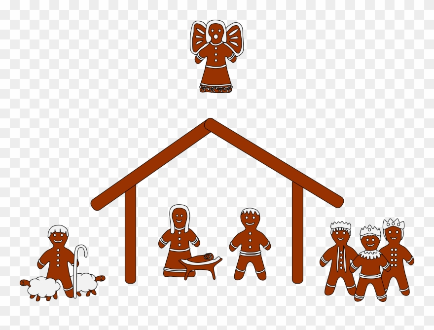 Big Image - Nativity Clipart - Png Download
