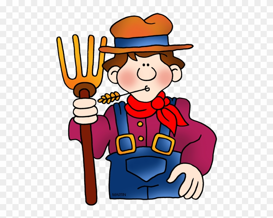 Geography Clipart Animated - Phillip Martin Clipart Farmer - Png Download