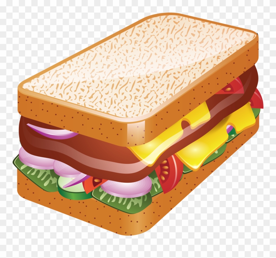 Cliparts Cheese Sandwiches - Transparent Background Sandwich Icon - Png